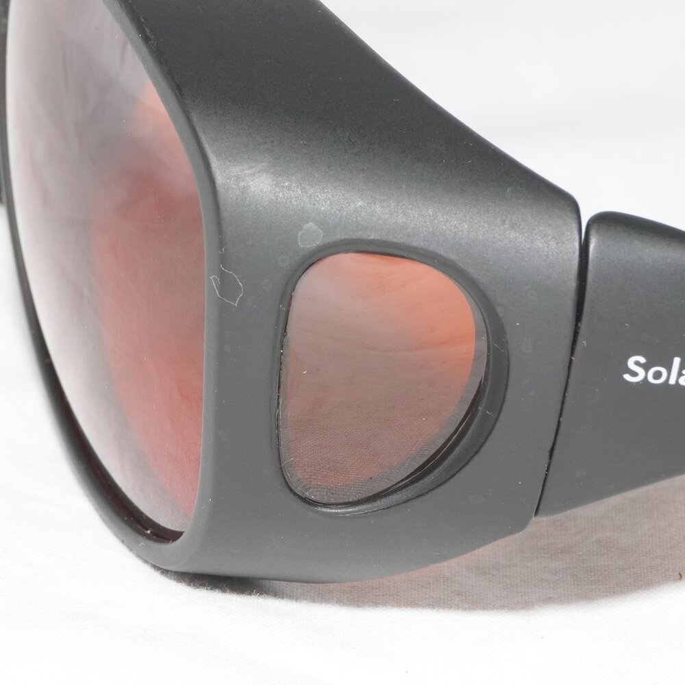 NEW Over Glasses Solar Shield Blue Light Blocker Adult OS Polarized Cat. 3 - Picture 2 of 5